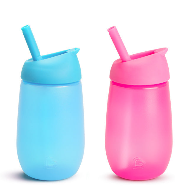 Simple Clean™ Straw Cup, 10oz, 2pk